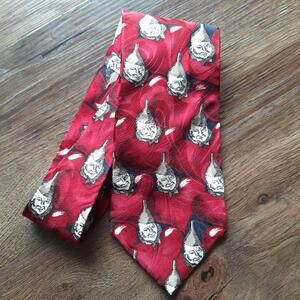 Vintage 1992 The Wizard Of Oz Tin Man 100% Silk Tie American Film Classics